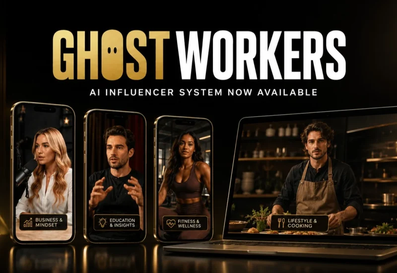 Ghost Workers Makes It Easier to Build Online Businesses Without Being on Camera